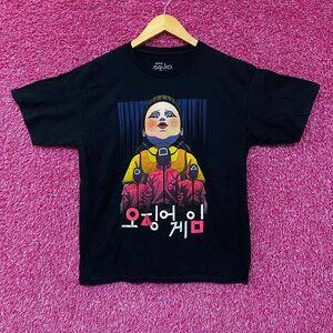 Squid Game Red Light Green Light Game Doll Netflix Series Tee Extra Small